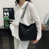 Casual Corduroy Crossbody Bag Large Capacity Commuter Women'S Tote Bag Simple  Single Shoulder Bag