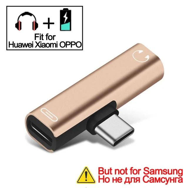 Type-C To 3.5mm Jack Converter Earphone Audio Adapter Cable Type USB C To 3.5 Mm Headphone Aux Cable Type C Converter Adapter
