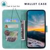 For Google Pixel 8a Case Wallet Cat Pattern Imprinted Leather Phone Cover