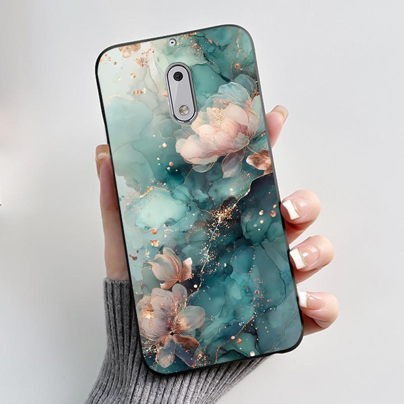 For Nokia 6 New Fashionable Simple Black Phone Case For Nokia 6.1 Plus/Nokia X6 Soft Anti-Scratch Bumper Cute Rabbit Lamp Shell