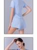 Women's Quick-Dry Yoga & Running Set - Loose, Slimming, Breathable, Short Sleeve Summer Fitness Apparel
