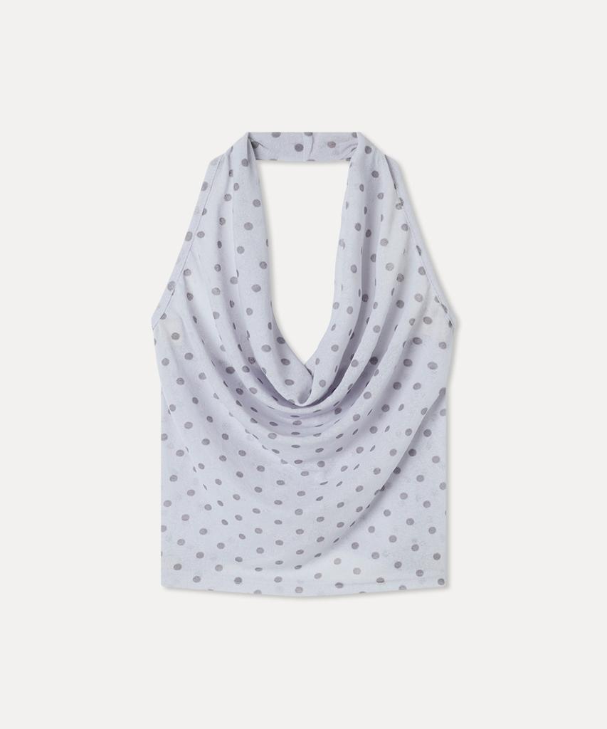 MIXXO Dot Halter Neck Sleeveless_Miwhng62Ms