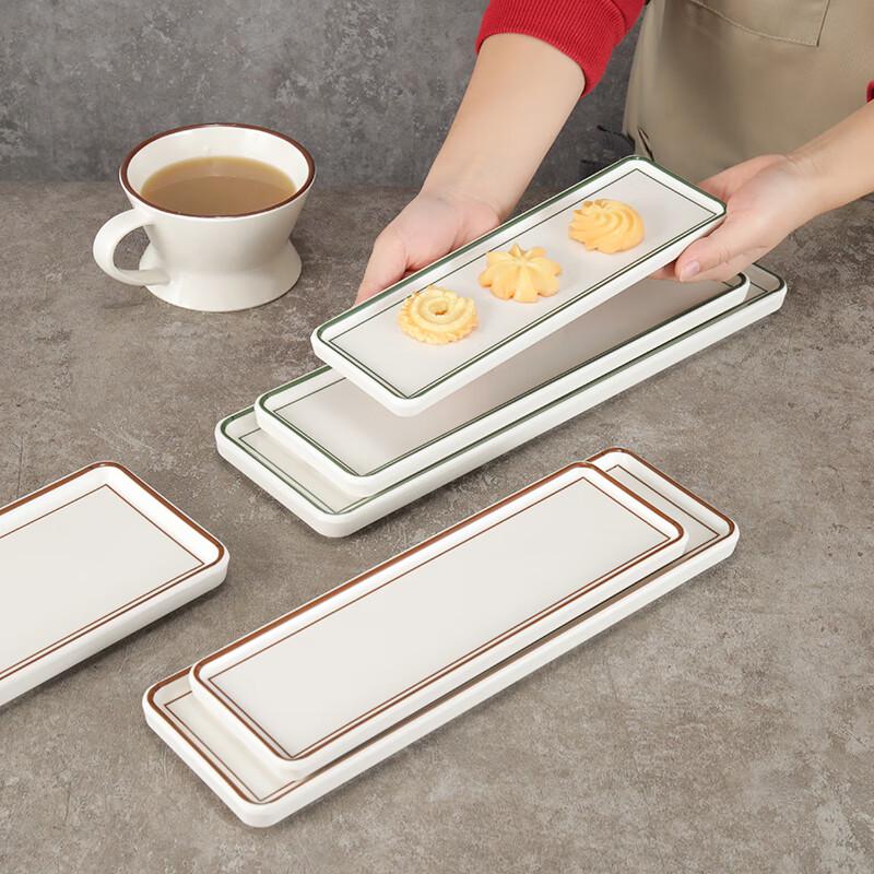 ZISIZ Melamine Rectangular Flat Plate
