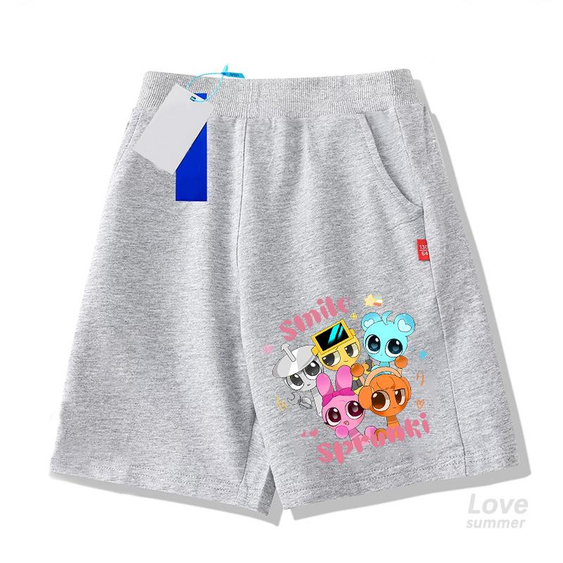 T-shirt Sprunki per Bambini T-shirt Incredibox per Bambini Top a Manica Corta per Bambini e Bambine Vestiti Estivi per Bambini Abbigliamento per Bambini
