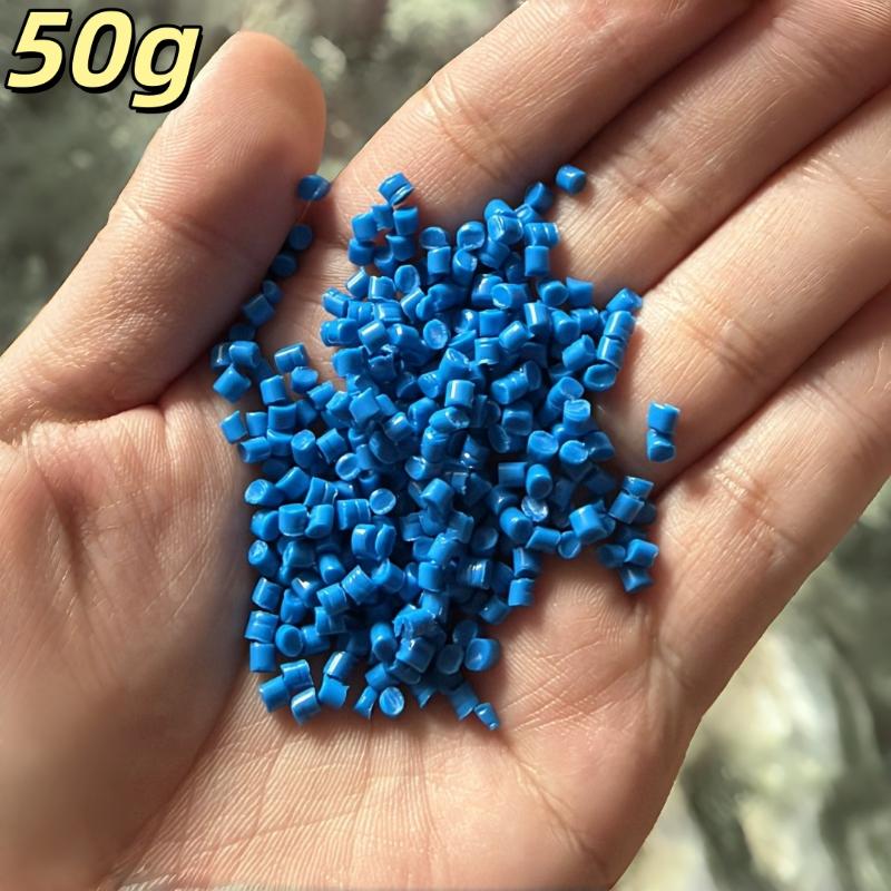 50/70/100G Průhledný Termoplastický Krystalická Půda Bez Pryskyřice Granule Plastová Půda Sliz Ruční DIY Materiál Pryskyřičná Hlina