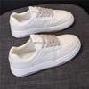 Genuine Leather White Shoes Women's Casual Sports Shoes 2025 Spring New Versatile Breathable Women's Shoes White Sneakers Women