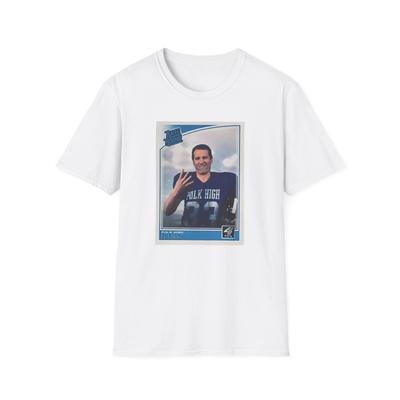 Al Bundy Bewertetes Rookie T-Shirt - Polk High 4 TD Spiel Football Card - Lustiges T-Shirt