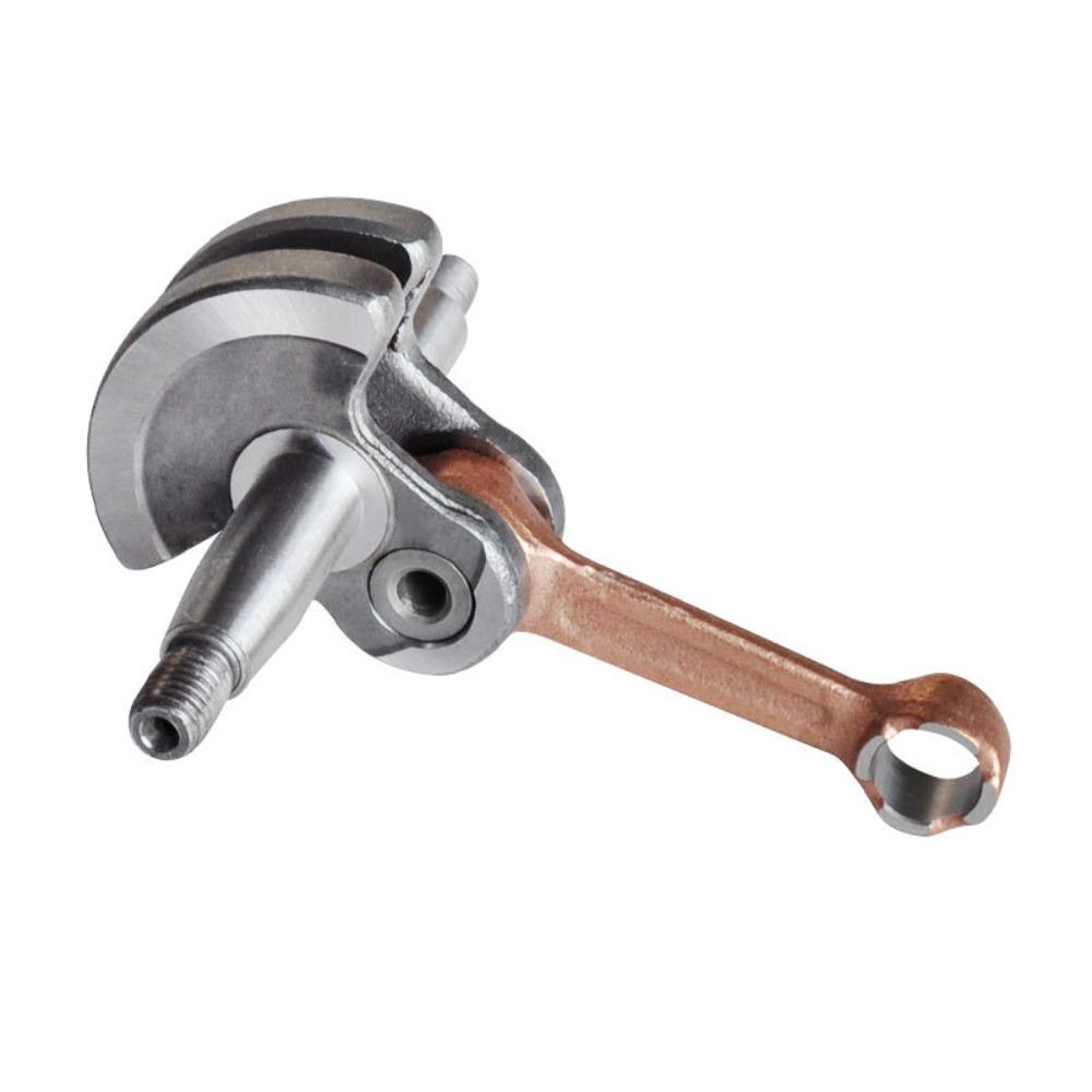 

Соединительный стержень из закаленной стали Высокопрочный коленчатый вал для пилы с ветвями Двигатель бензокосы 1 pc