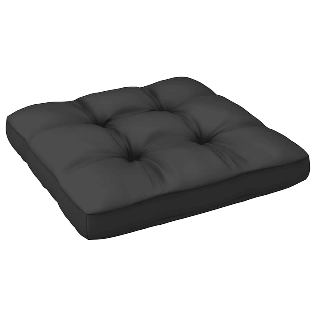 Ecksofa für den Außenbereich mit Kissen, Gartenstuhl und Hocker aus massivem Kiefernholz