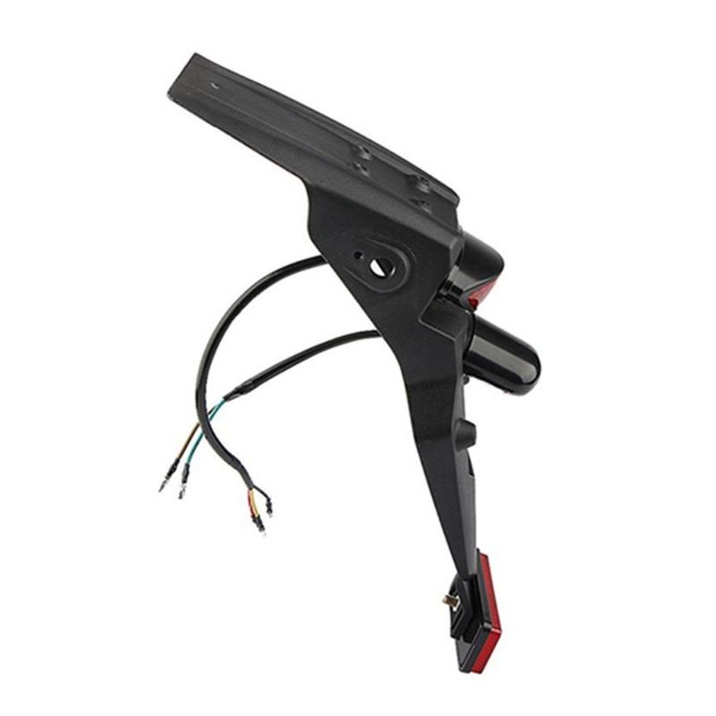 Motorcycle Rear Fenders Mudguard Cover With LED Turn Signal Brake Light for Most Motorbike Model Modification