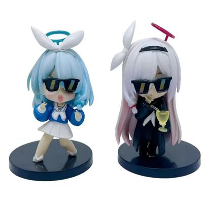 The8CM Blue Archive Figurka Anime Prana Roztomilá Q Verze Stolní Stojící Pozice Animovaný Model Hračka Dárek Sbírka Ozdoby PVC