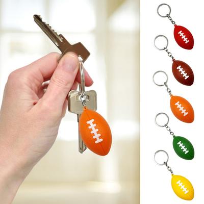 Mini Rugby Anti-fall Creative Storage Key Keychain
