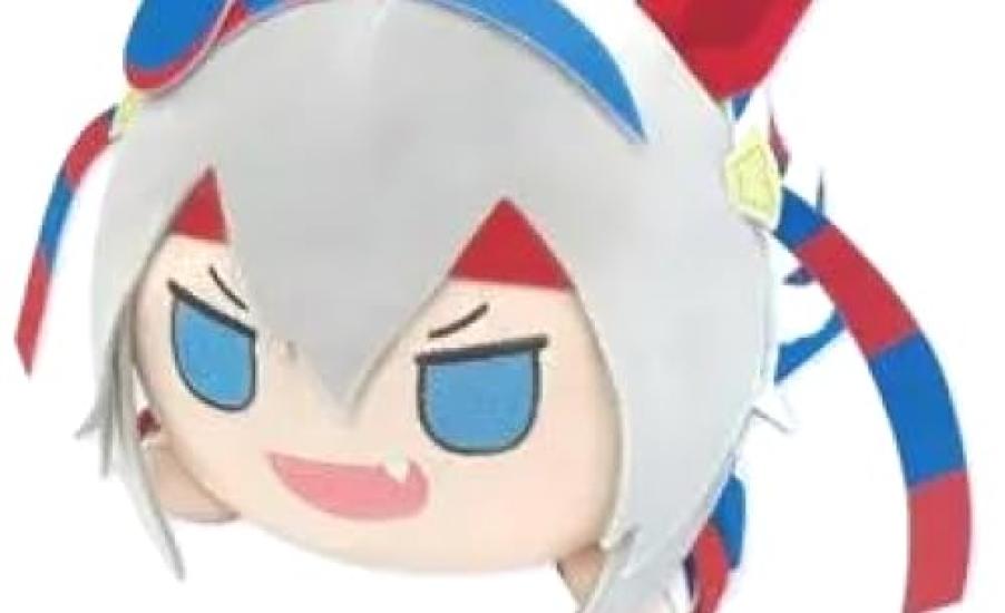 Аниме «Uma Musume Cinderella Gray» Развлекательная лотерея 2-й выпуск Легкая плюшевая игрушка Тама-чан, лежащая Приз Плюшевая игрушка Тамамо Кросс