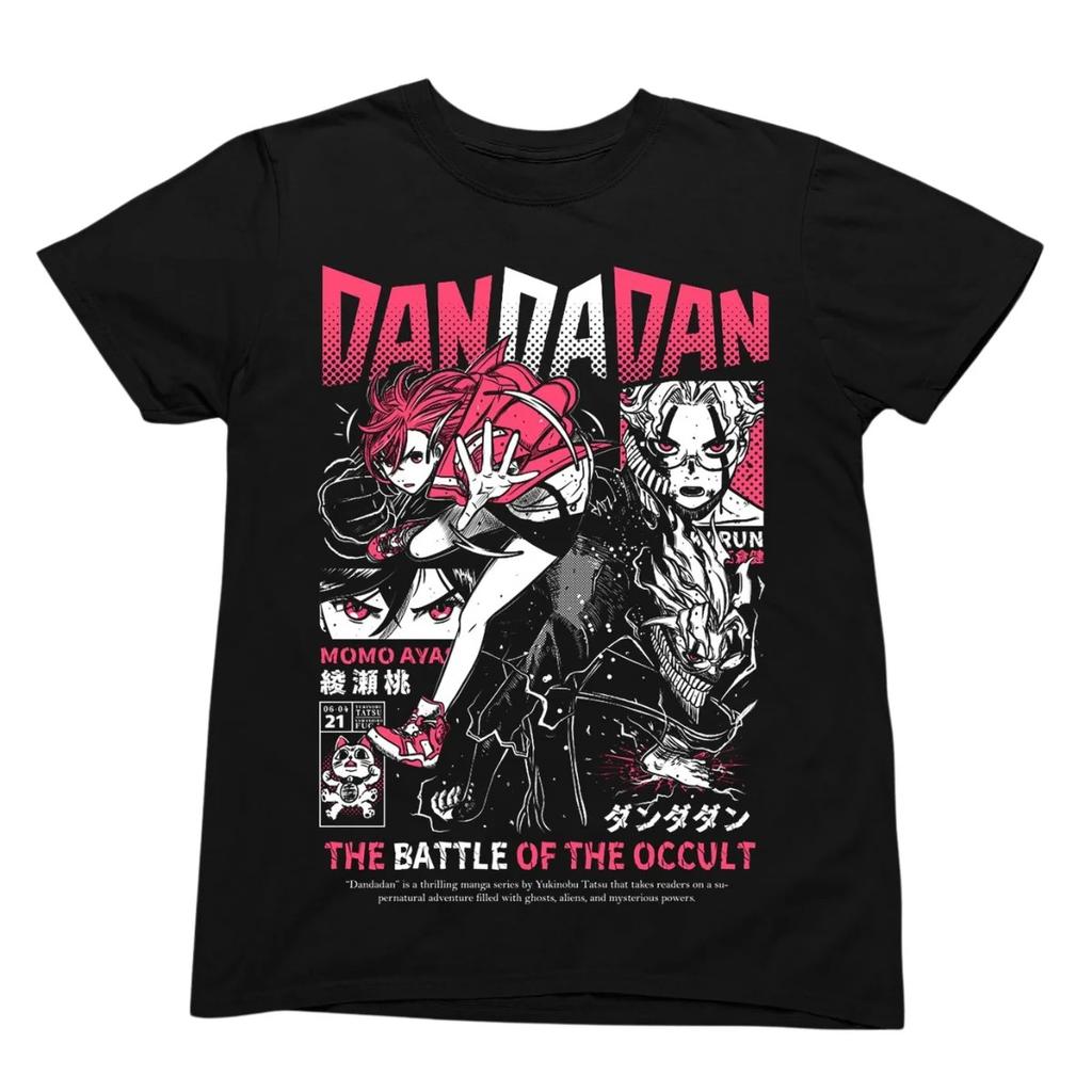 DanDaDan Evil Eye T-Shirt Japanese Anime Women Men Oversized Y2k Manga Funny Oversized Male Female Short Sleeves Casual soft tee