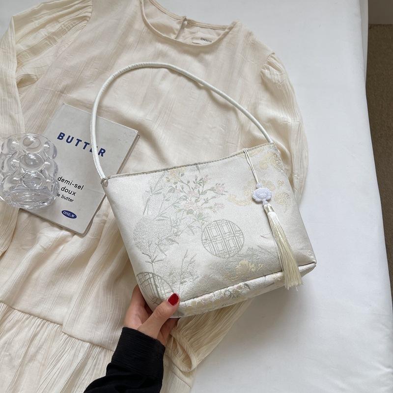 

Bag Women s 2024 Summer New Retro Work Simple Fashion Large Capacity Underarm Commuter Shoulder Bag Tote Bag Without pendant