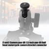 Motorcycle Camera Stabilizer Ballhead Mount 1.5Inch Ball Head 1/4 Screw For Action Cameras Easy Setups