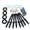 Injector Seal Washer Oring Kit 3M5Q9R524AA 3M5Q6K780BB For Peugeot 207 3008 307 407 5008 For Partner 1.6HDI Direct Replacement
