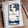 Whale Fall-Art Phone Case For Samsung Galaxy A73,A21s,A22,A31,A52,A53,A71,A41Soft Black Shell