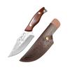 Handmade Forged Boning Knife Stainless Steel Kitchen Knife Meat Butcher Cleaver Slaughter Chef Cooking Knife With Cover