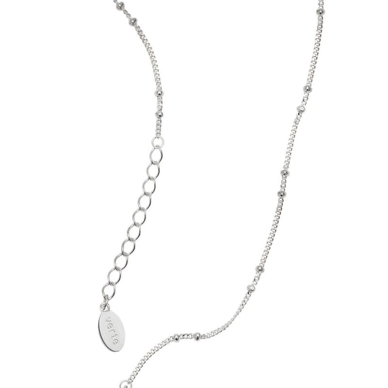 verte [925 silver] Un.silver.72 / boule necklace (2 color)