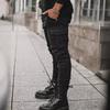 Men's Multi-Pocket Pocket Slim Fit Denim Cargo Pants Clothes Sale