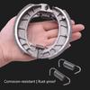 Quick Installation Motorcycle Semimetal Front Rear Brake Pad Electric Scooter Brake Shoes 105mm Motorbike Accessories