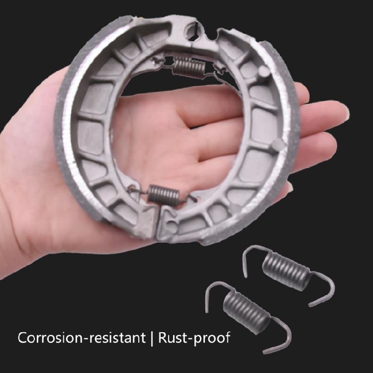 Quick Installation Motorcycle Semimetal Front Rear Brake Pad Electric Scooter Brake Shoes 105mm Motorbike Accessories