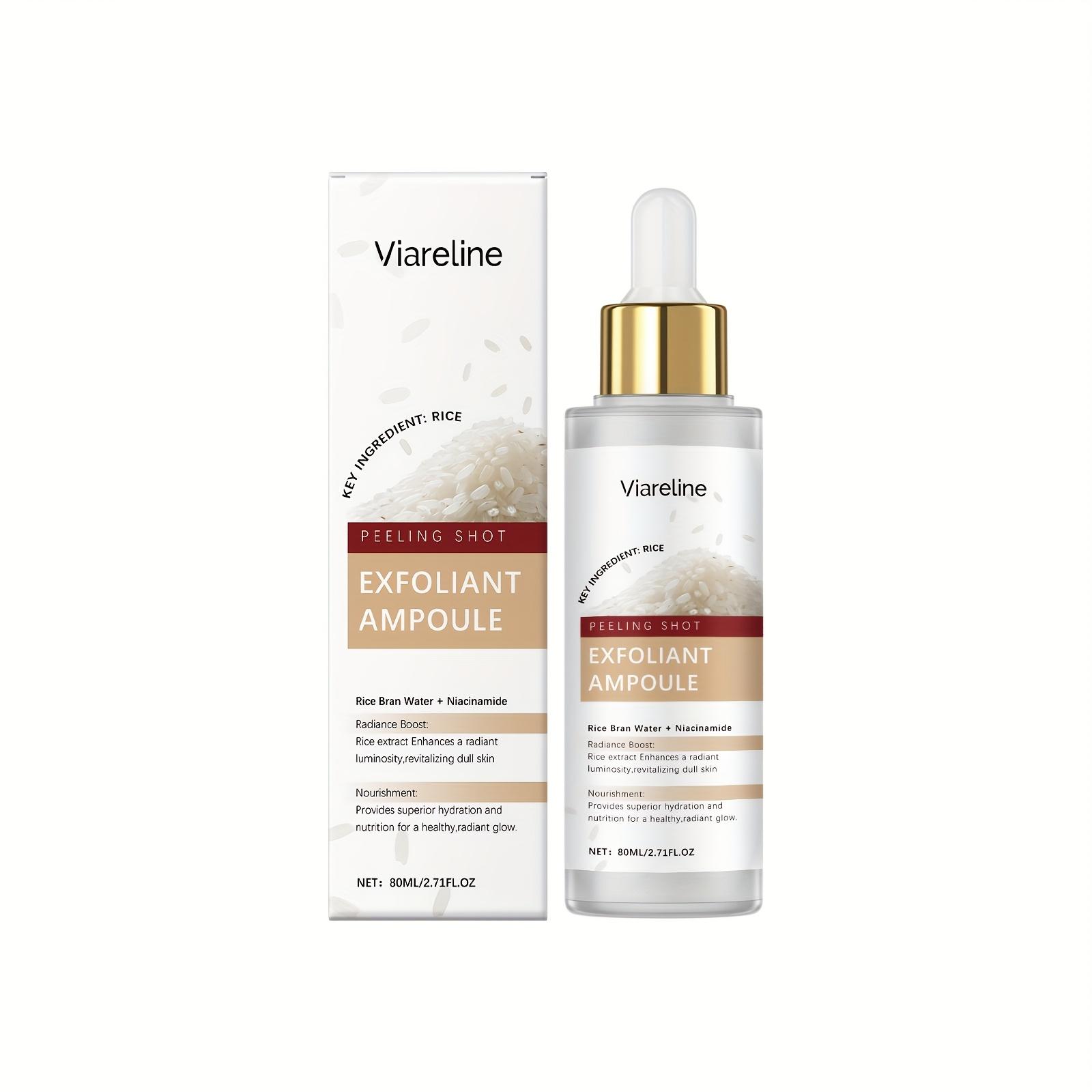 

Viareline Black Rice Exfoliating Essence Firms Brightens Moisturizing Oil Control Spot-Removing Black Rice White Rice Essence 1 Stick