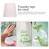 1 Roll Wear-Resistant PVC Transfer Film Sticky Surface Easy Release Backing for Numbers Art Paintings Garment