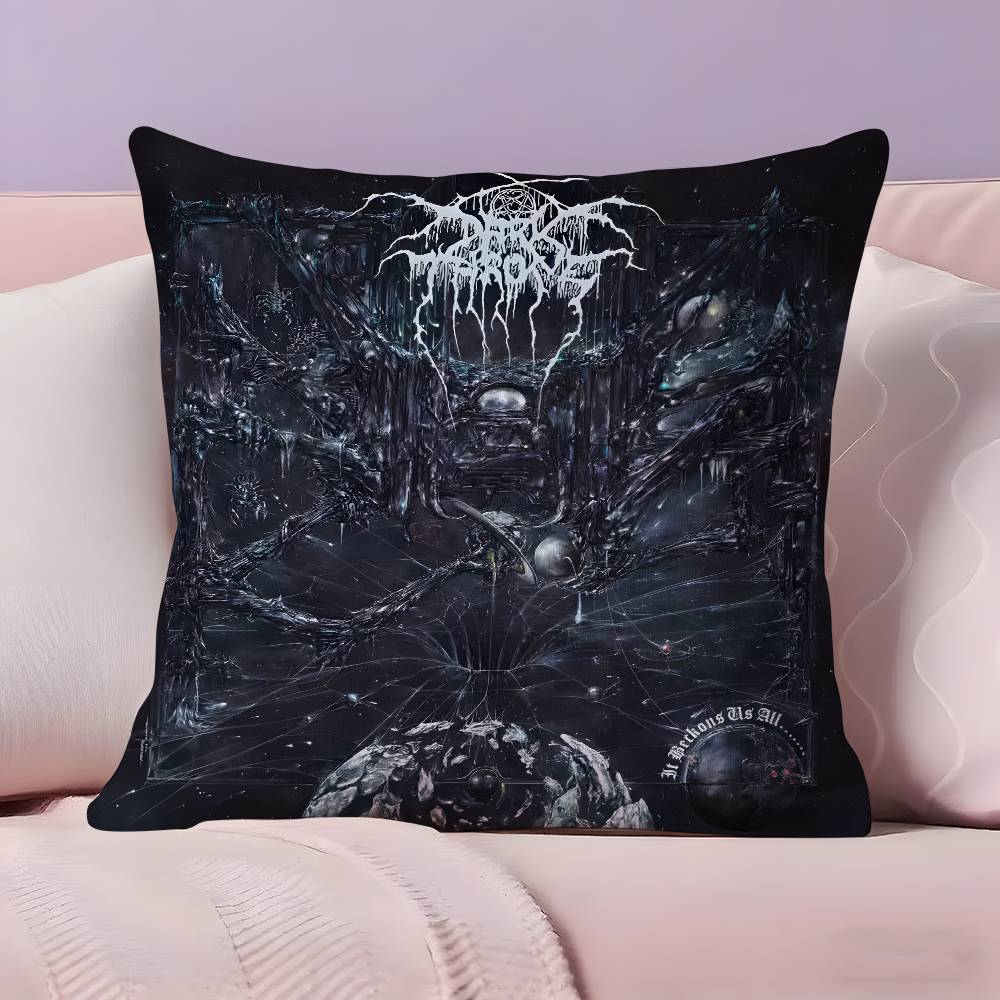 Band D-D-Darkthrones Pillow Case Ultra Soft Skin Friendly Fabric Cloud Like Comfort & Concealed Zipper