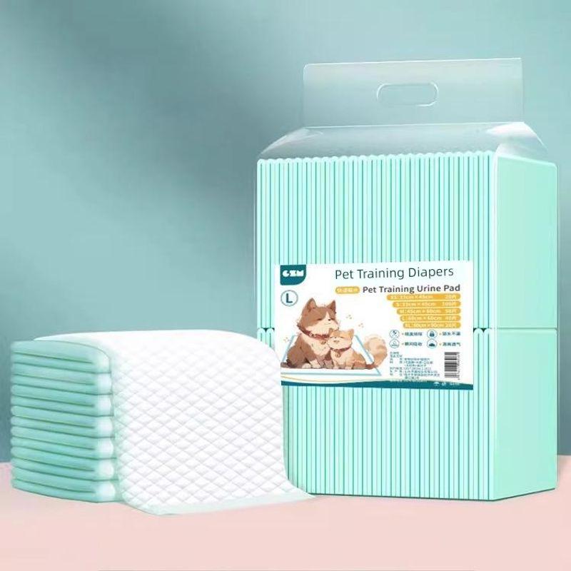 

Пеленки для мочи собак Подгузники Товары для питомцев Туалет Дезодорант Гидрофильная пеленка Детские подгузники Утолщенные 100 штук Одноразовые подгузники [Classic] XS Experience Pack 20 tablets