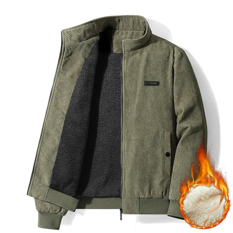 

Куртка из вельвета, мужская рабочая одежда, мужская осенне-зимняя куртка из овечьего бархата большого размера, зимнее пальто из хлопка и бархата для мужчин 5XL