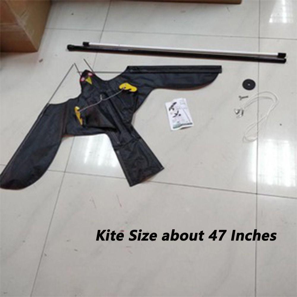 3D Realistic Hawk Bird Kite Frightening Bird Repellent Eagle Kite Bird Scarer Kite Garden