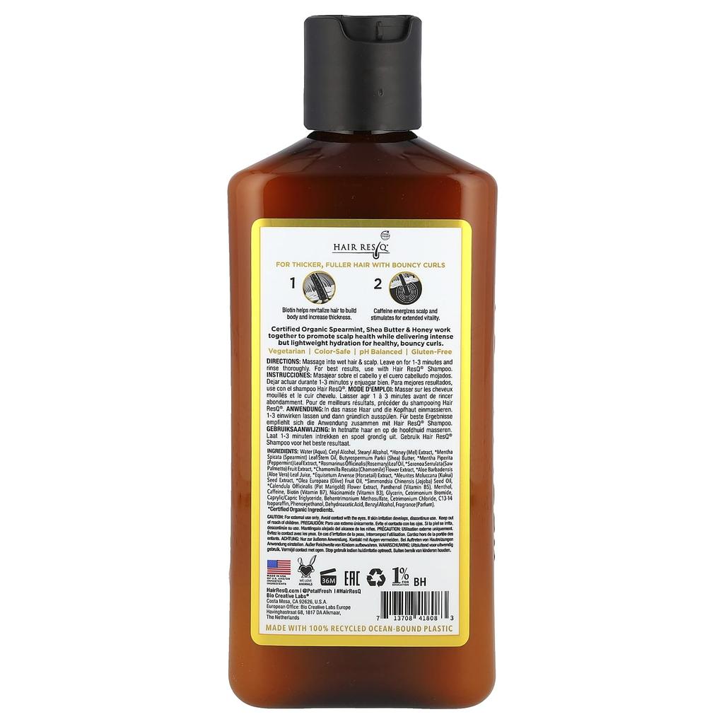 Petal Fresh, Hair ResQ® Weightless Conditioner, Thickening + Curl Revive, 12 fl oz (355 ml)