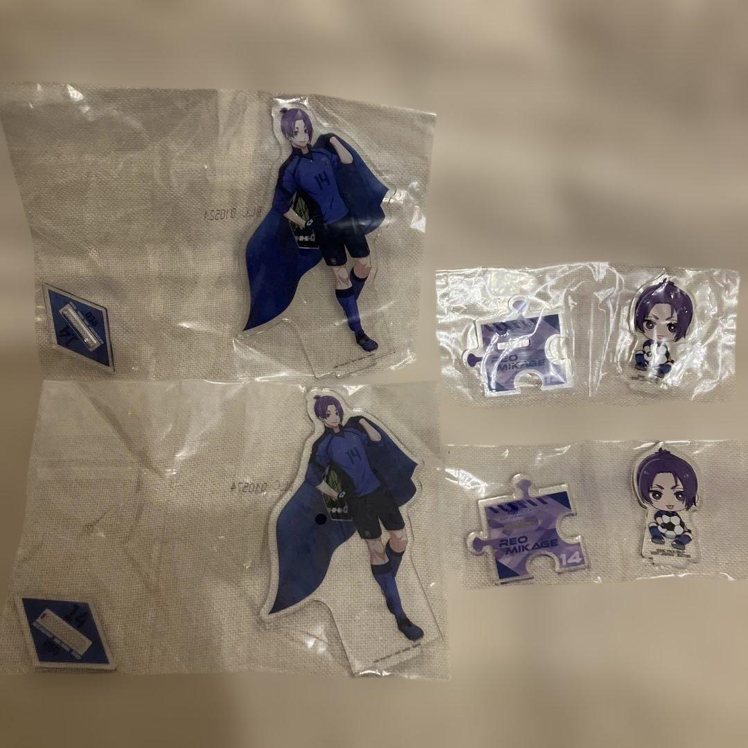 Blue Lock Ichiban Kuji Mikage Reiou Acrylic Stand 4-piece Set