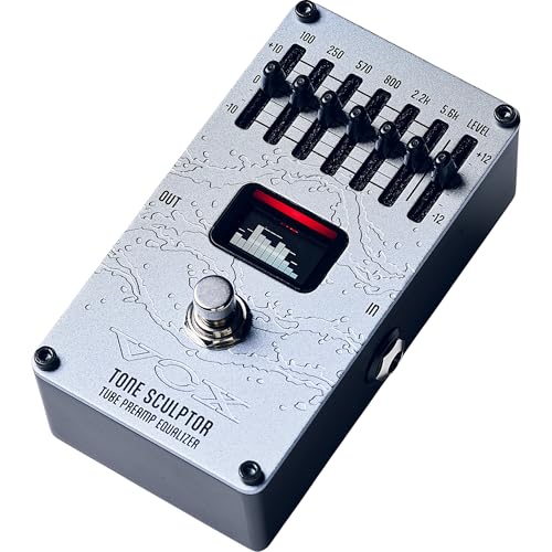 VOX TONE SCULPTOR Graphic Equalizer, Compact Guitar Effects Pedal with Nutube and Valvenergy 2nd VE-TS