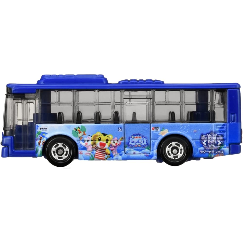 Takara Tomy Tomica No.109 Shimajiro Sea Park Shuttle Bus Toy Miniature Car for Ages 3 and Up