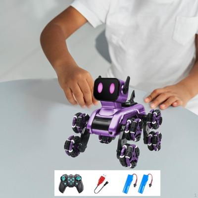 Cachorro Robô RC Inteligente Brinquedo Educacional Criativo Acrobático Presente para Crianças