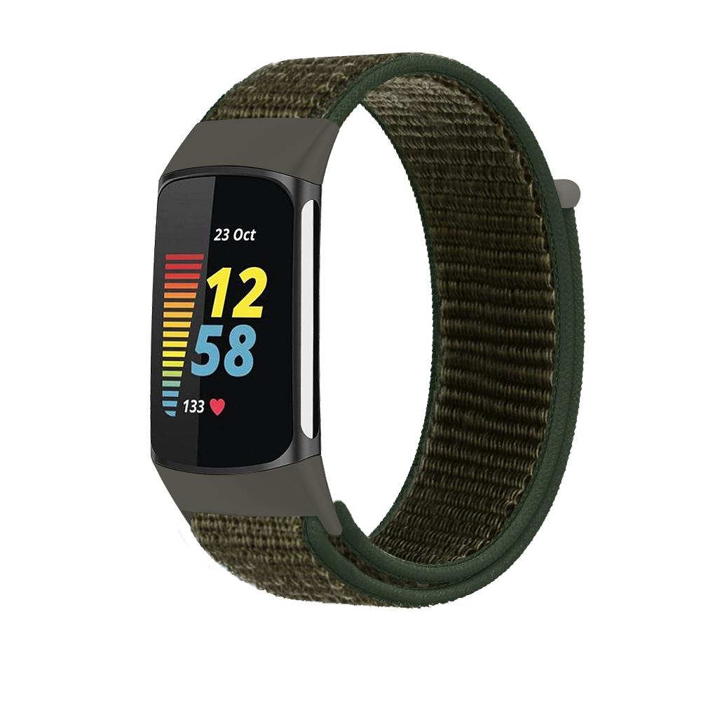 Nylon Strap for Fitbit Charge 6 Smart Watch Sports Nylon Weave Loop Bracelet Wristband Correa Pulsera for fitbit Charge 5 Band