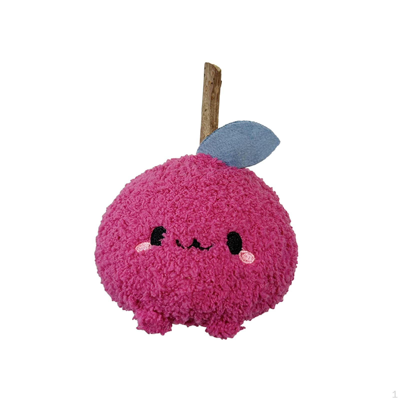 

Cat Catnip Toy Activity Cartoon for Grinding Cleaning Stuffed Animals Portable Pet Toys