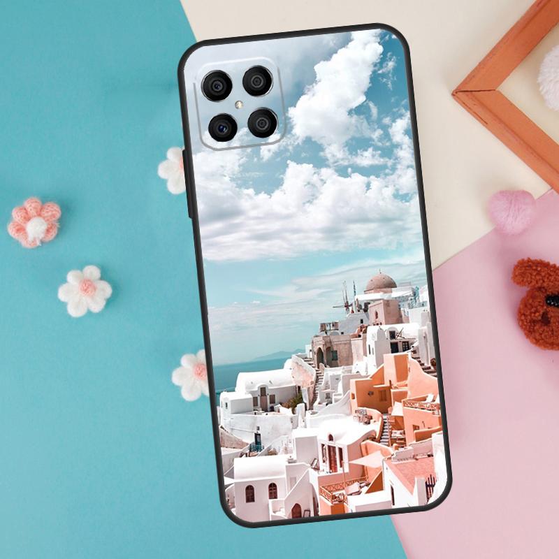 Oia Santorini Greece Case For Honor 200 Pro 50 70 90 X9a X8a X8 X9 X8b X9c X9b Honor Magic 7 5 6 Lite Pro Cover