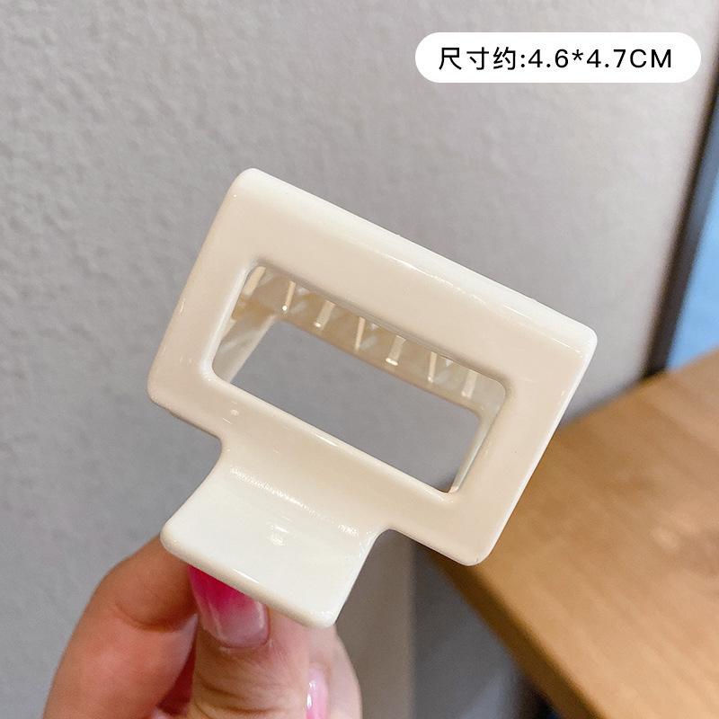 Massive schwarze matte große Haarklammern aus Acryl, Haarnadeln, Hai-Clip, Haarspange, Krabben-Haarspangen, Kopfbedeckung für Frauen, Haar-Accessoires