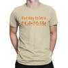 Men Bad Day To Be A Pumpkin Cute Halloween T Shirts Trick or Treat Cotton Clothes Funny Short Sleeve O Neck Tees Adult T-Shirt