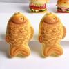 1Pcs High-Quality New Squeeze Slow Rebound Simulation Food Taiyaki Bread Model Food Toy Stress Relief Squeeze Gift