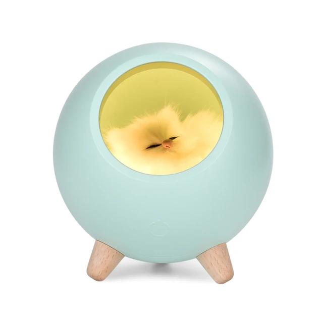Creative LED Night Light Cute Cat Bluetooth Speaker Music Night Light Rechargeable Touch Sensing Bedroom Bedside Feeding Lamp