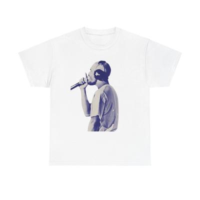 Rapper Frank Retro Grafik T-Shirt Herren Hip Hop Ocean Album Kleidung T-Shirts Y2k Unisex Blond Fashion Übergroßes Baumwoll-T-Shirt