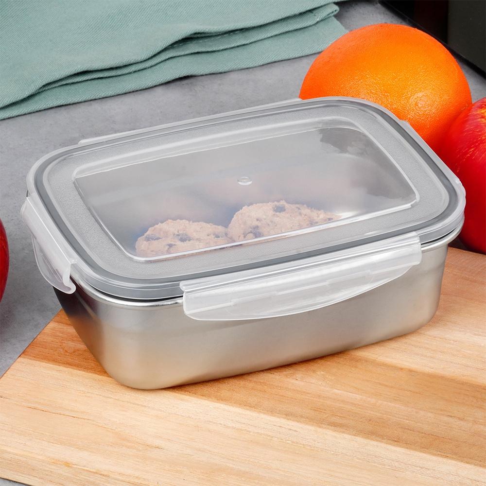 Food Container Lunchbox Steel With Seal 700 Ml
