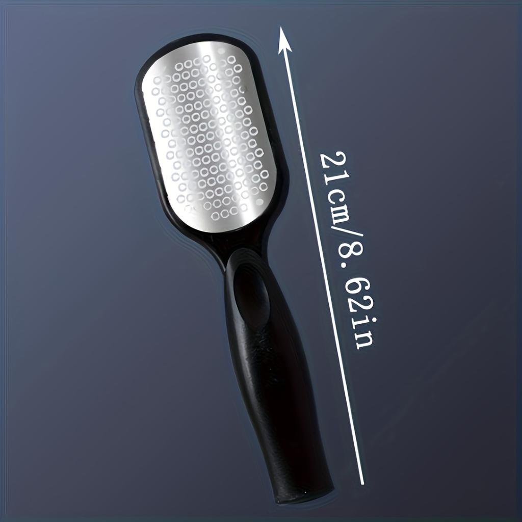Stainless Steel Foot File - Remover & Anti-Splash Scrub, for Home Spa, Pedicure, Manicure & Nail Care, Pedicure Tools for Feet, Pedicure Essentials