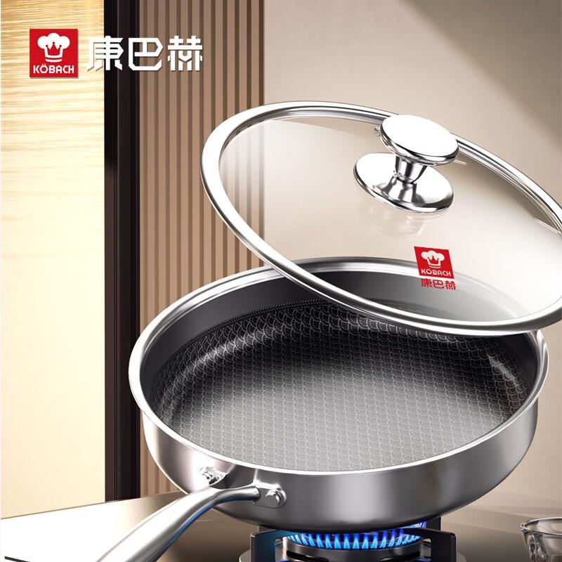 

KOBACH Premium 304 Stainless Steel Frying Pan