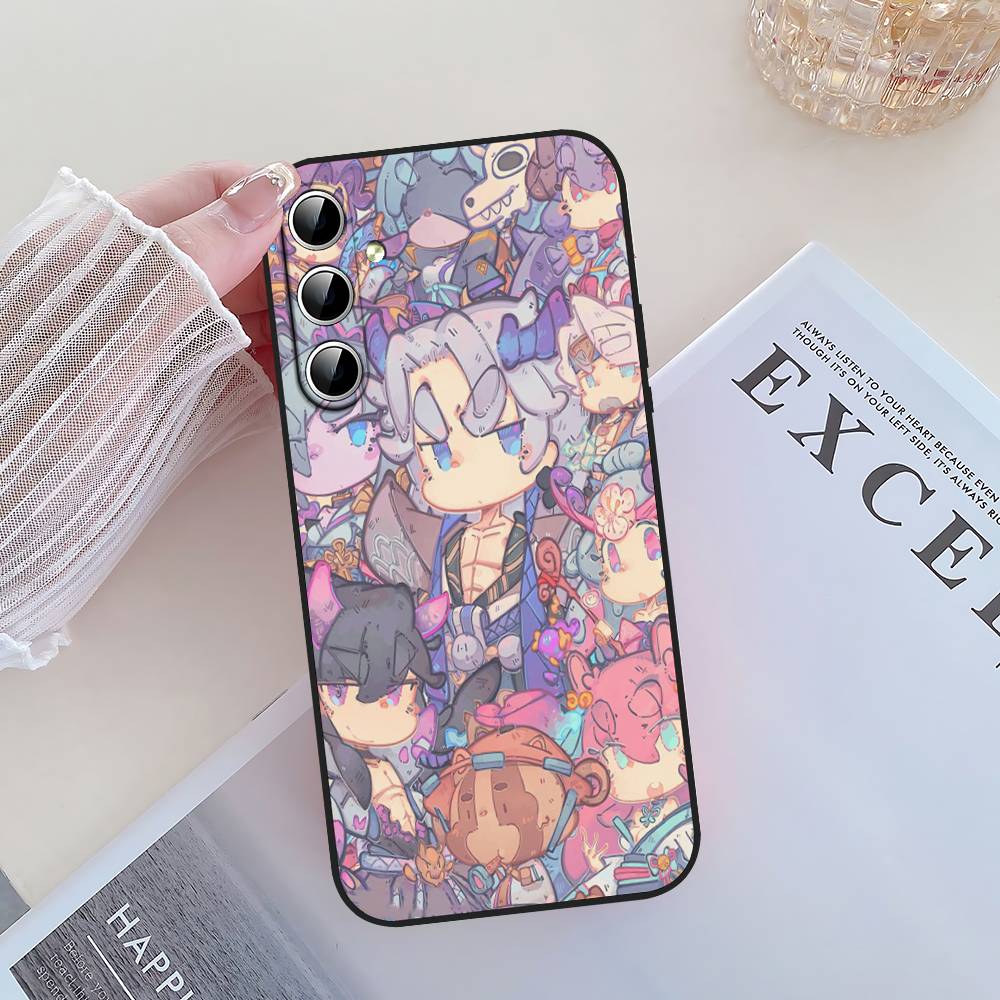 Game A-Arknights Phone Case For Samsung Galaxy S21 S22 S23 S24ULTRA S25ULTRA FE Ultra Plus5G A52S S26 Soft Cover